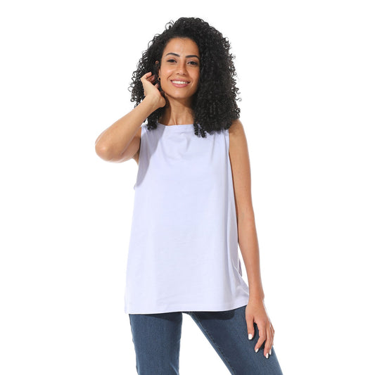 Women's Cotton Sleeveless T-Shirt