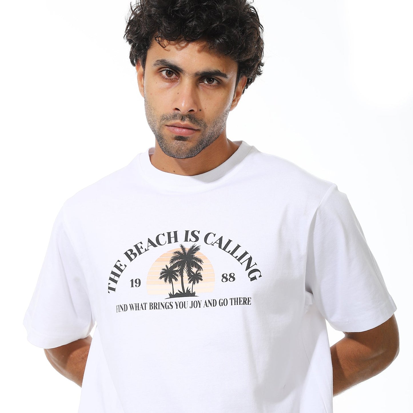Men's Printed Cotton T-Shirt