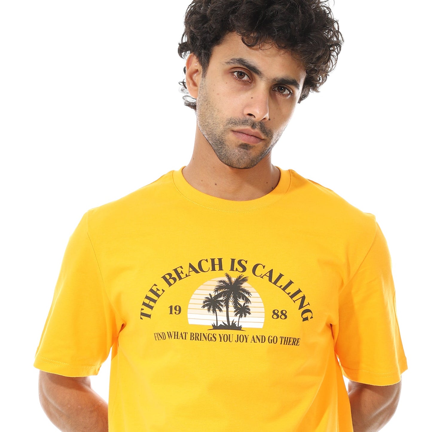 Men's Printed Cotton T-Shirt