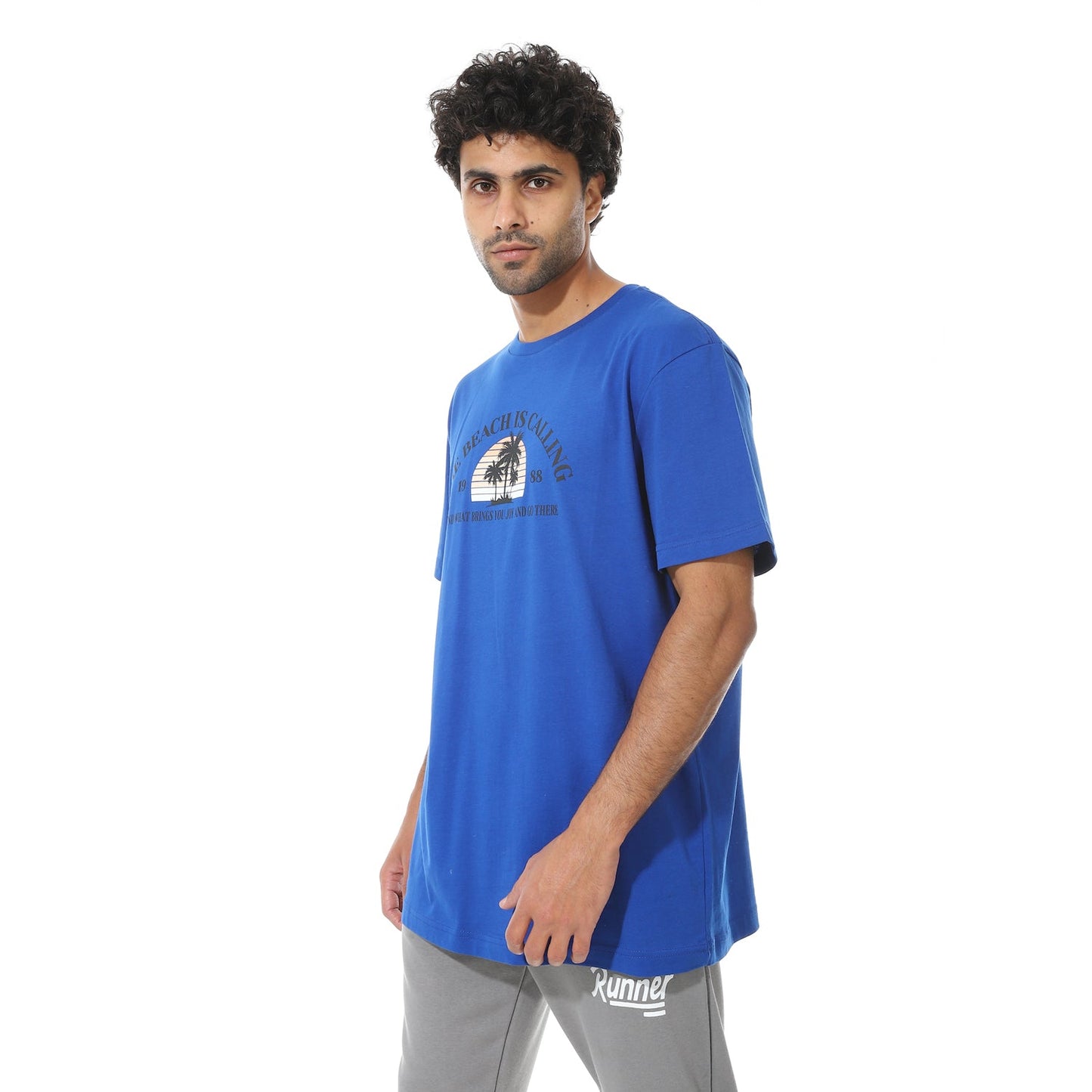 Men's Printed Cotton T-Shirt