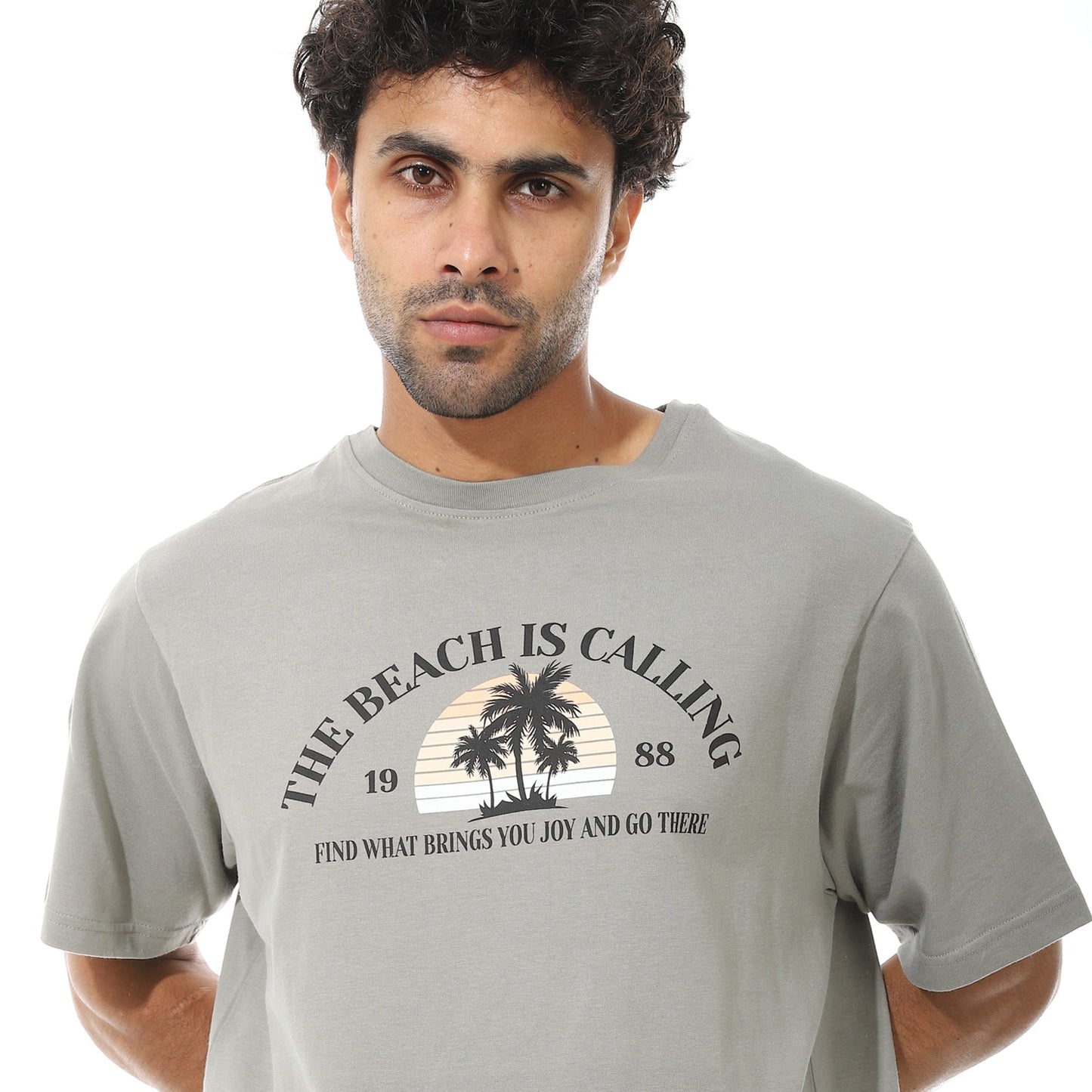 Men's Printed Cotton T-Shirt