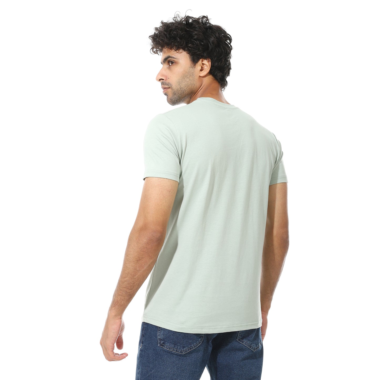 Men's Printed Cotton T-Shirt