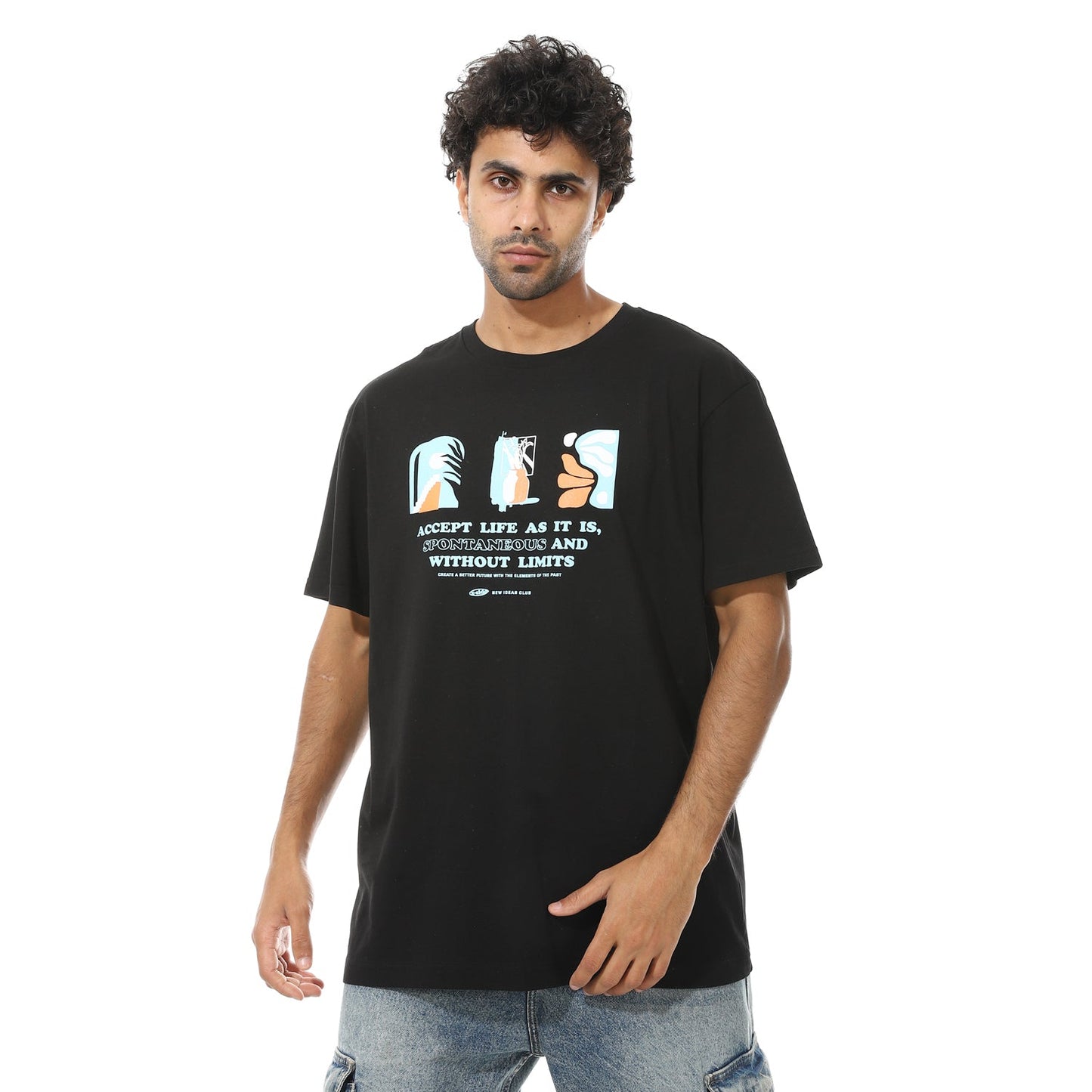 Men's Printed Cotton T-Shirt