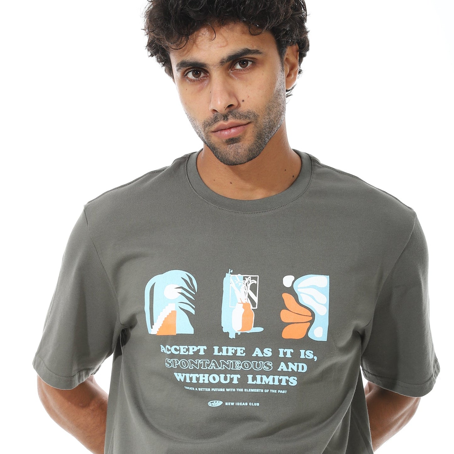 Men's Printed Cotton T-Shirt