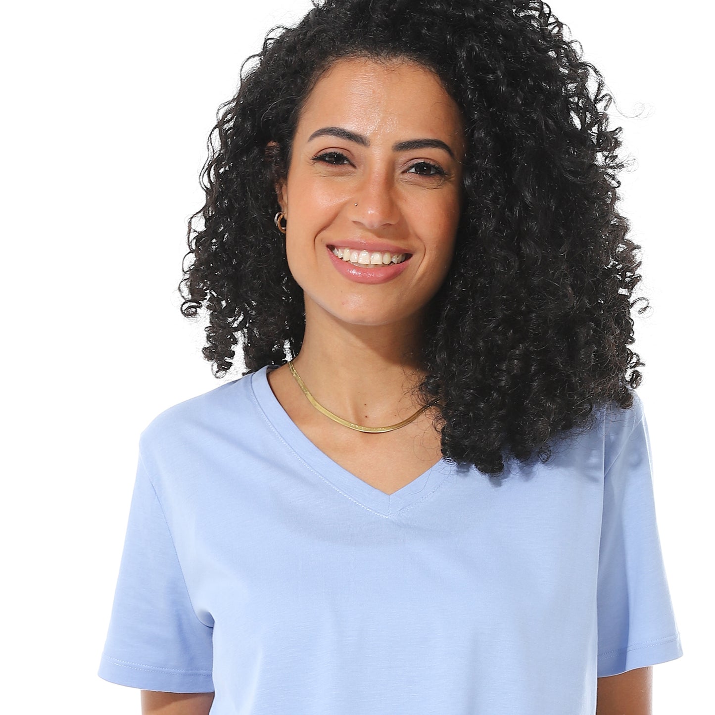 Women's Cotton Plain T-Shirt