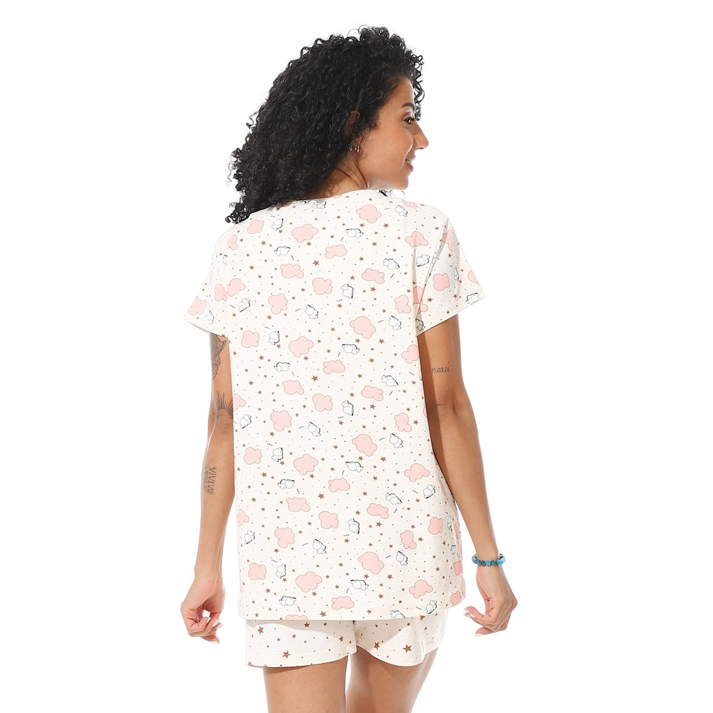 Women's Cotton Printed Pajama