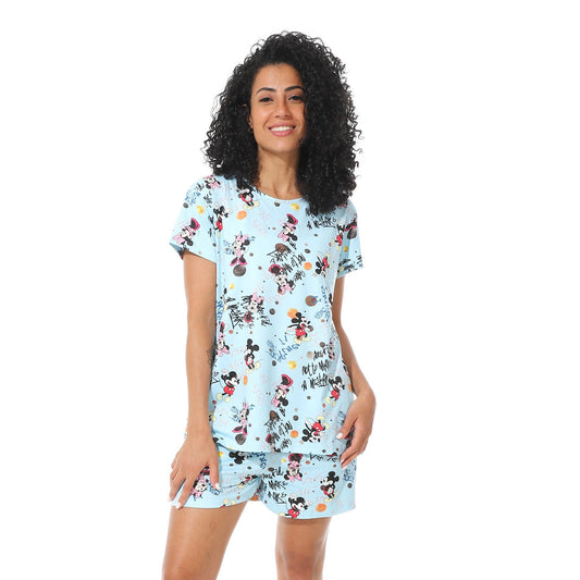 Women's Cotton Printed Pajama