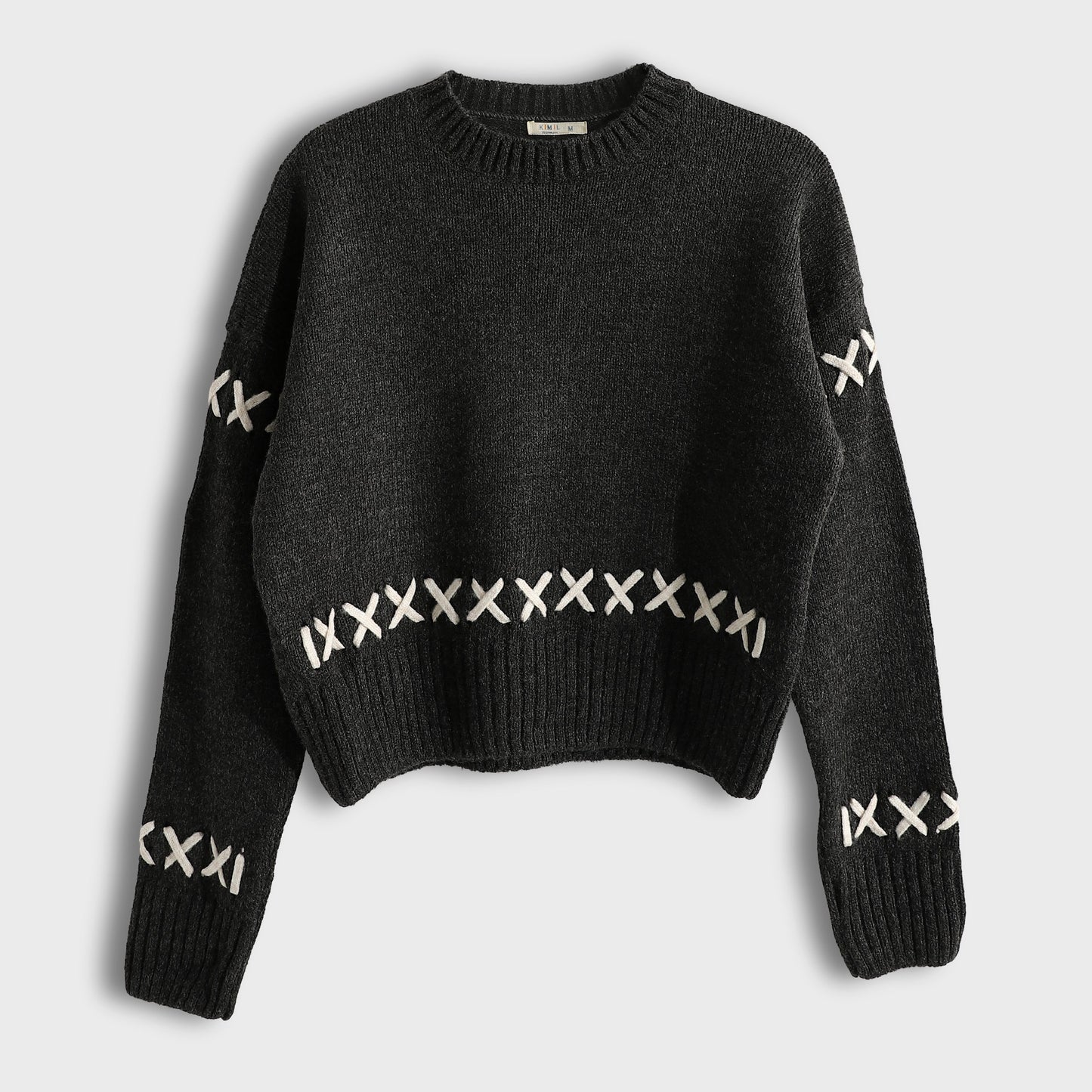 Women's Crew Neck Knit Sweater