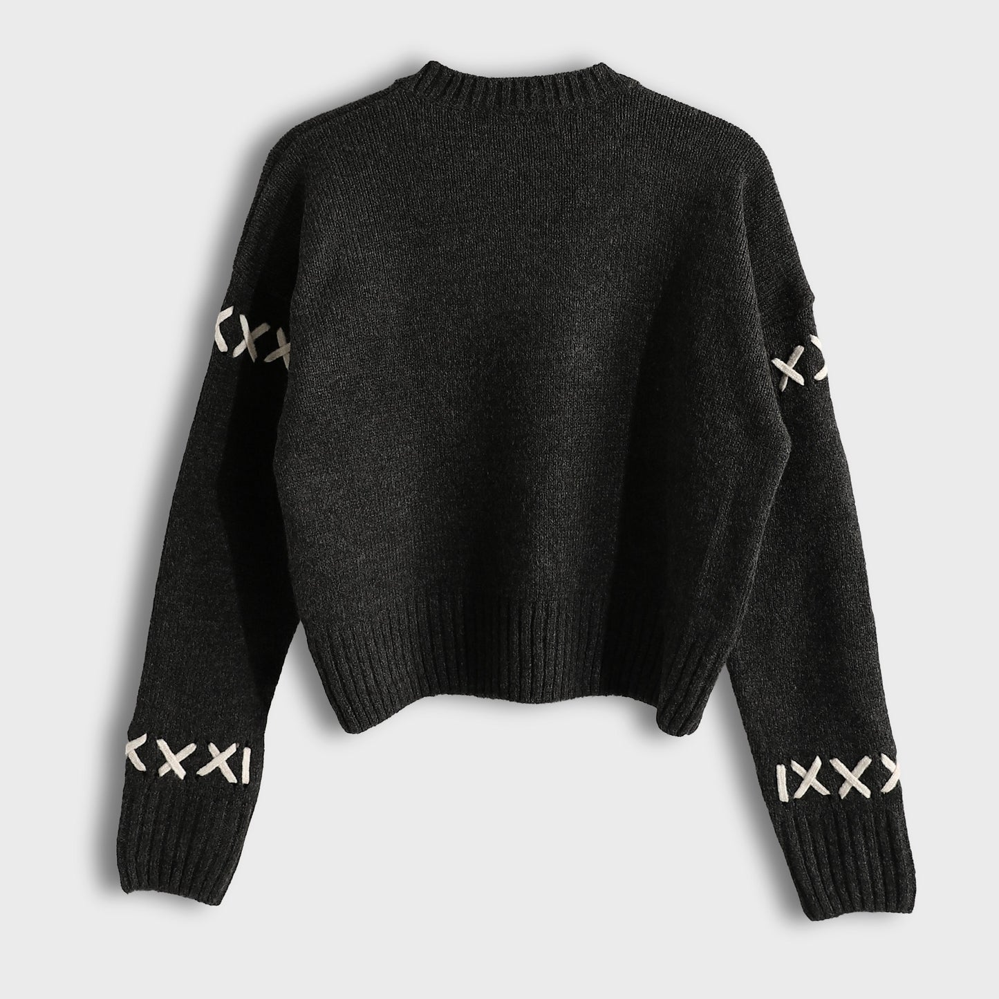 Women's Crew Neck Knit Sweater