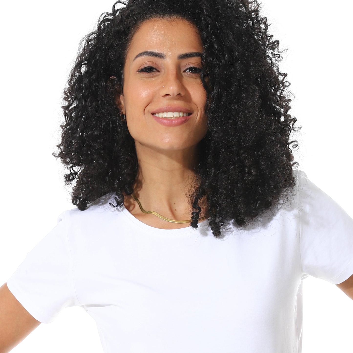 Women's Cotton Plain T-Shirt