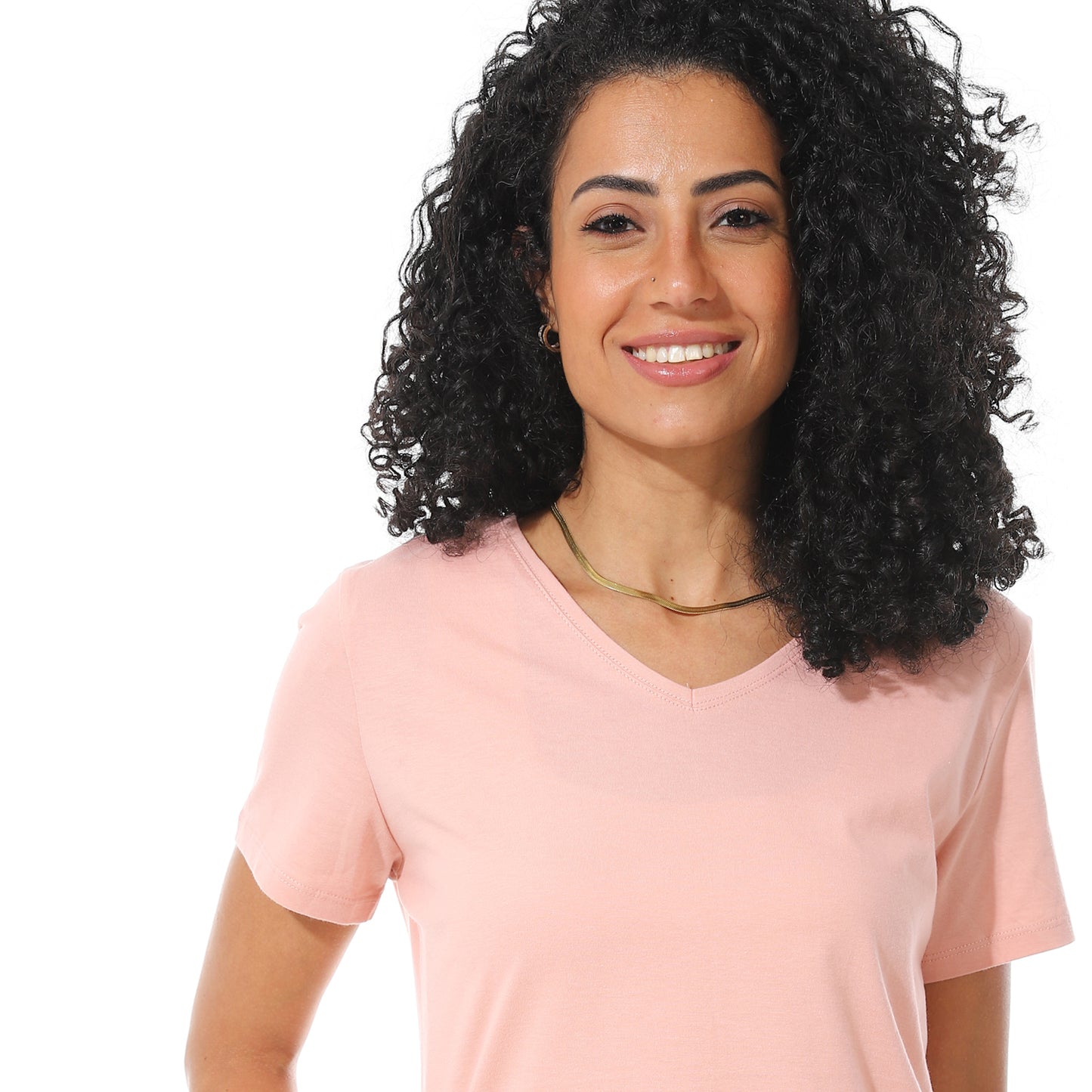Women's Cotton Plain T-Shirt