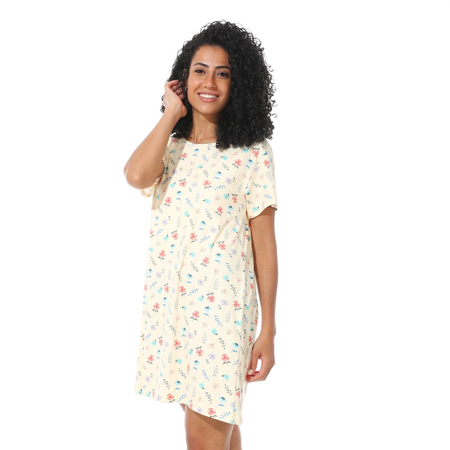 Women's Printed Sleeping Dress
