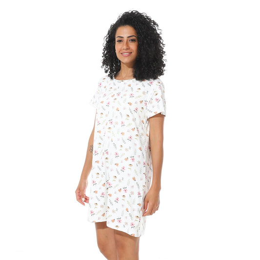 Women's Printed Sleeping Dress
