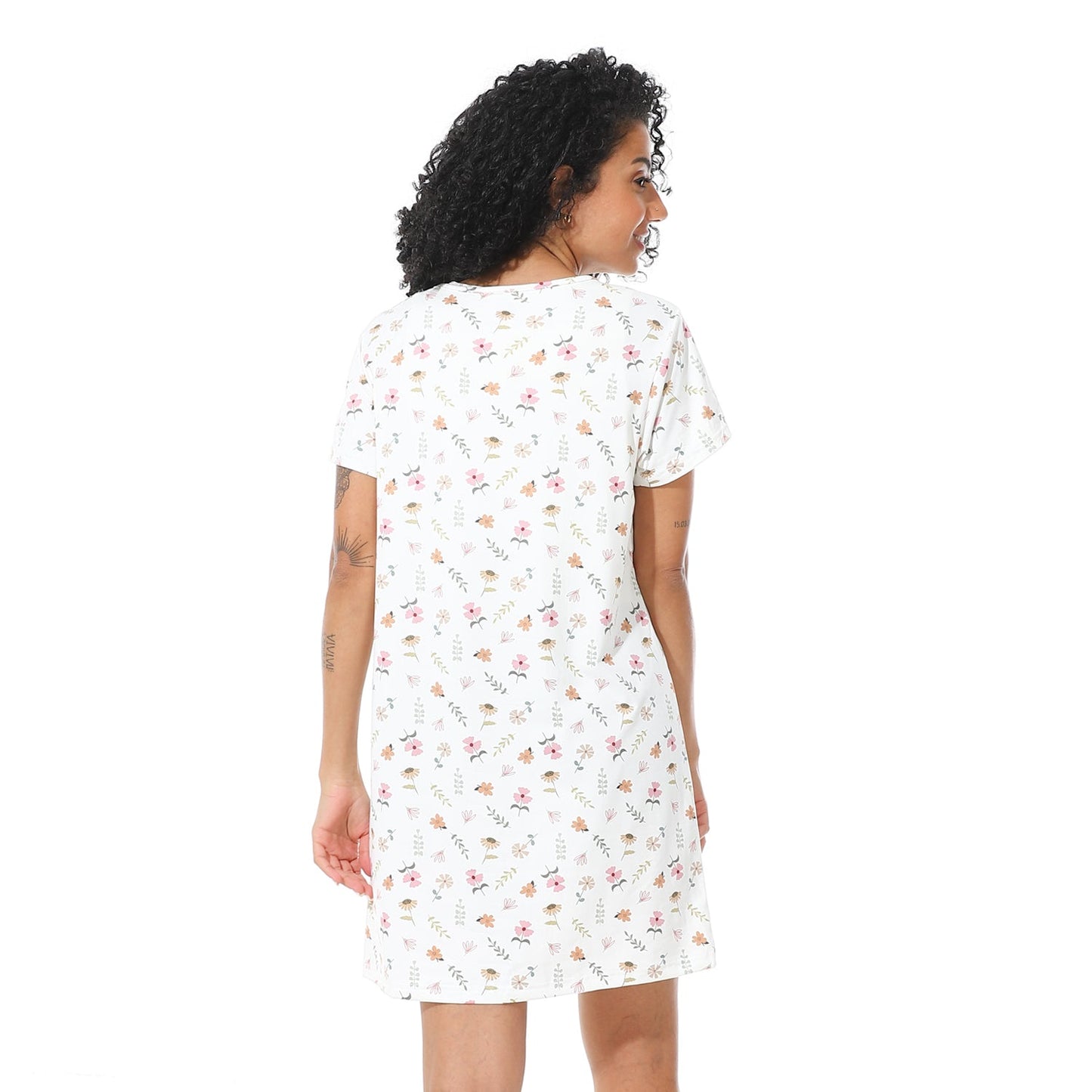 Women's Printed Sleeping Dress