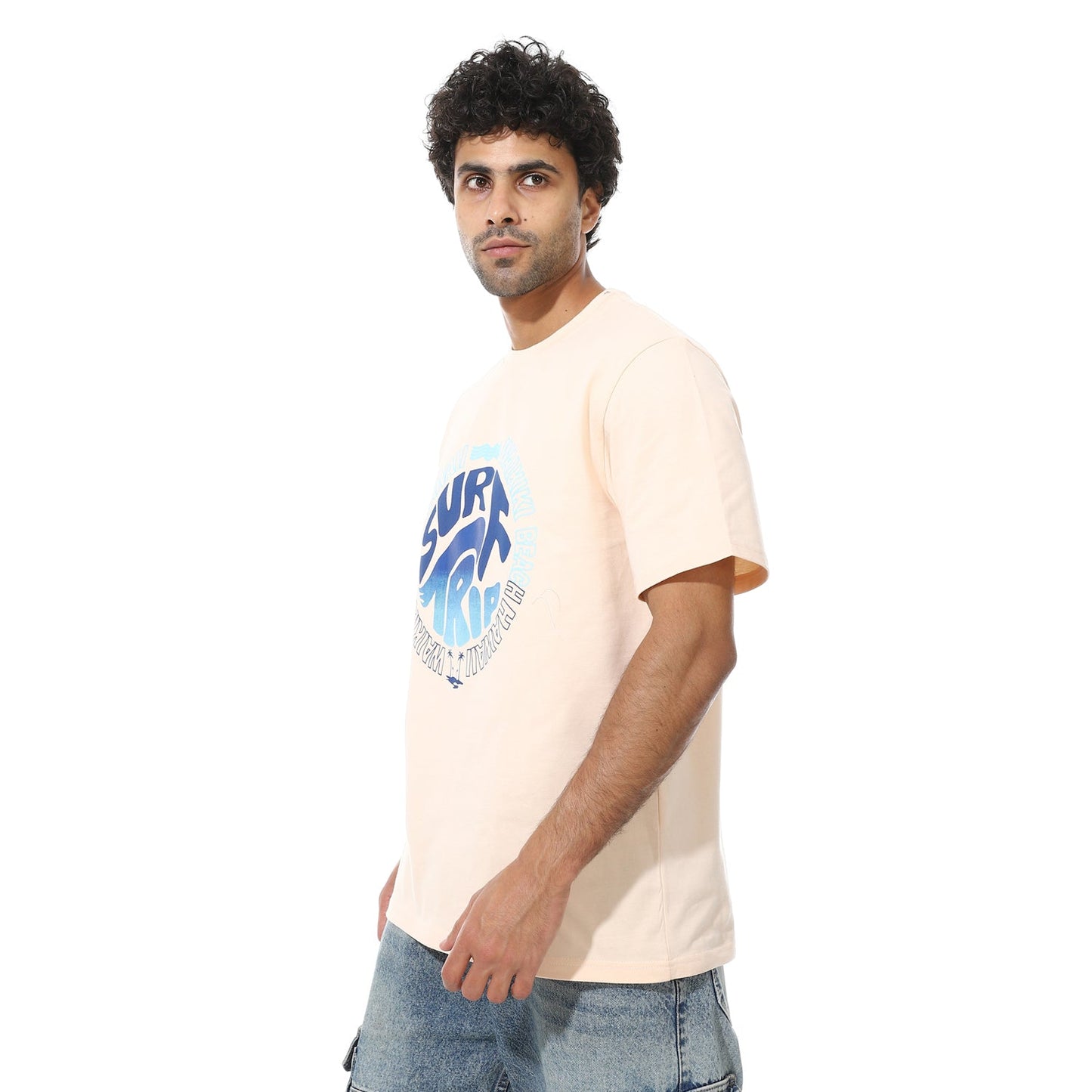 Men's Printed Cotton T-Shirt
