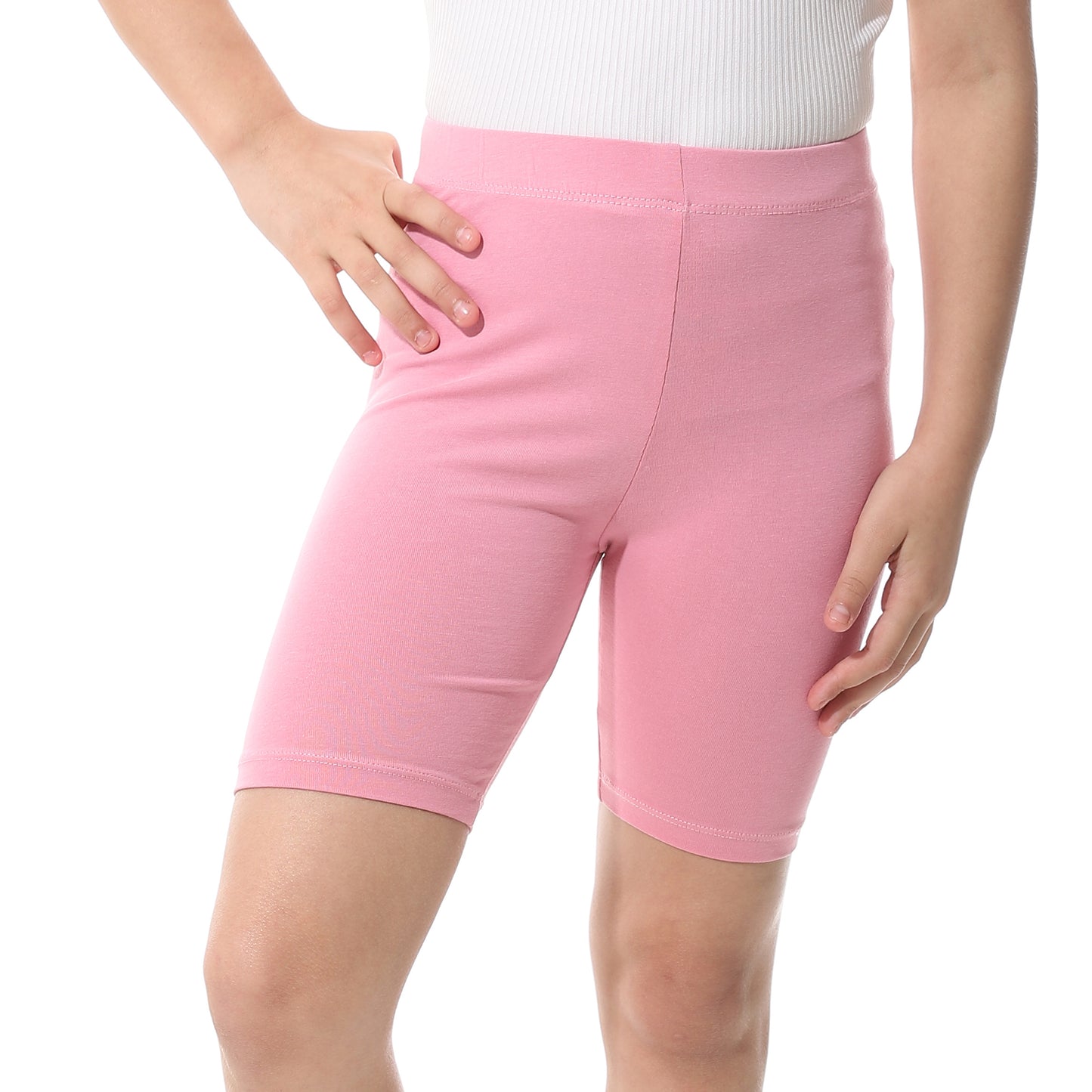 Girls Plain Shorts