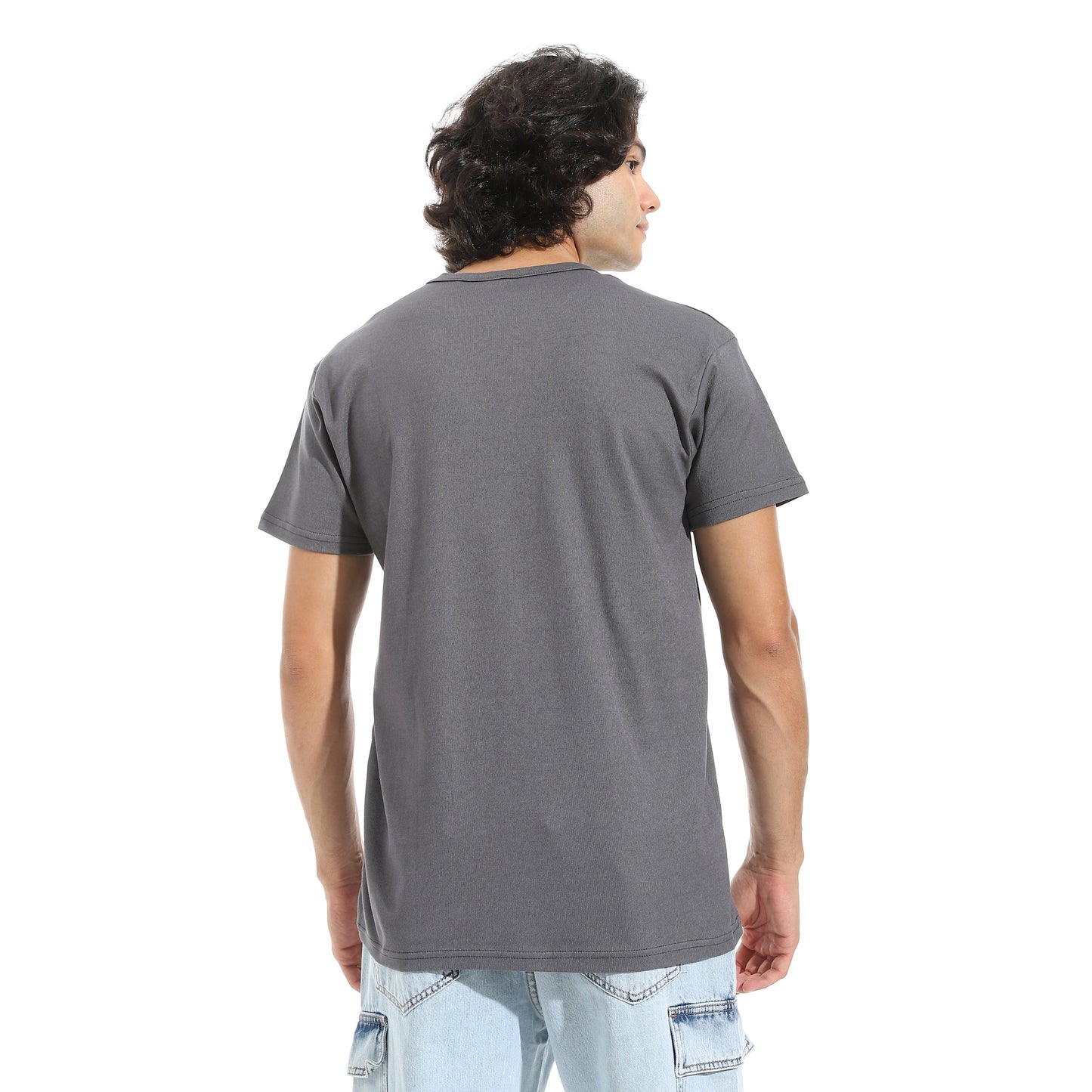 Men's Plain Cotton T-Shirt