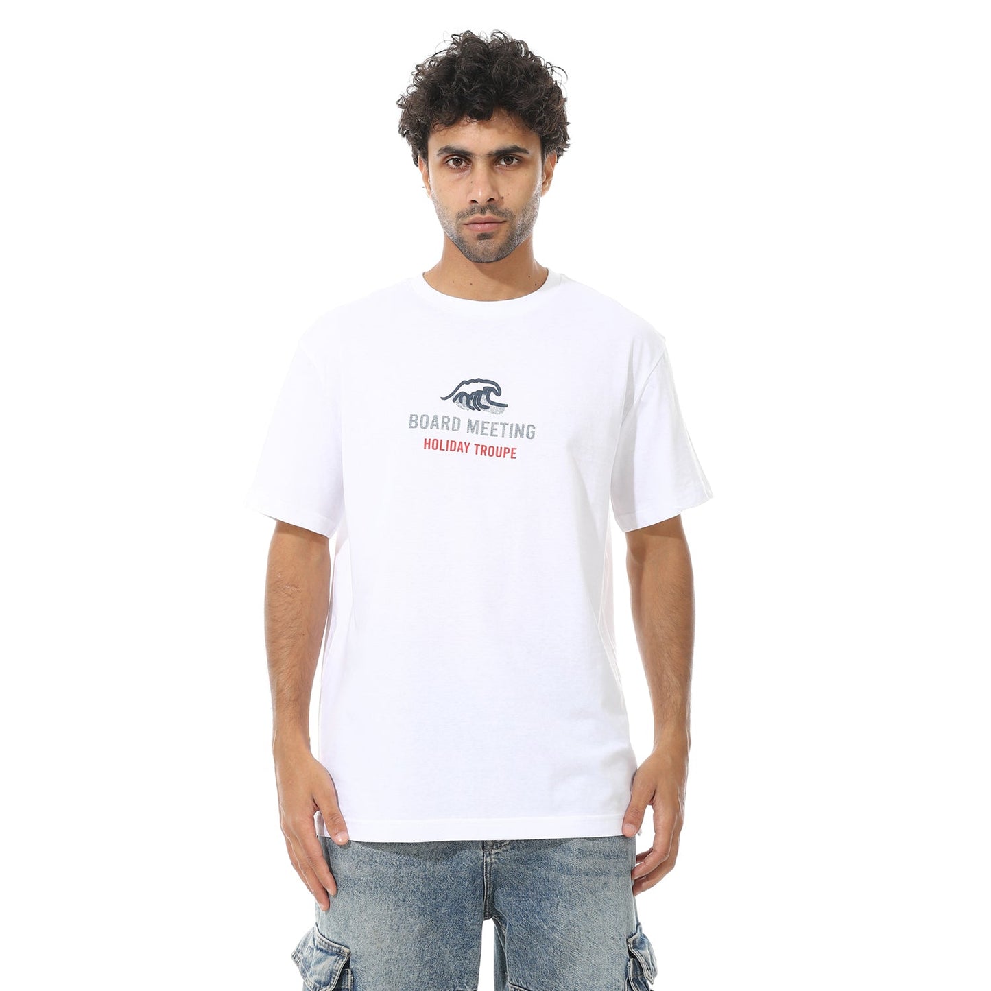 Men's Printed Cotton T-Shirt
