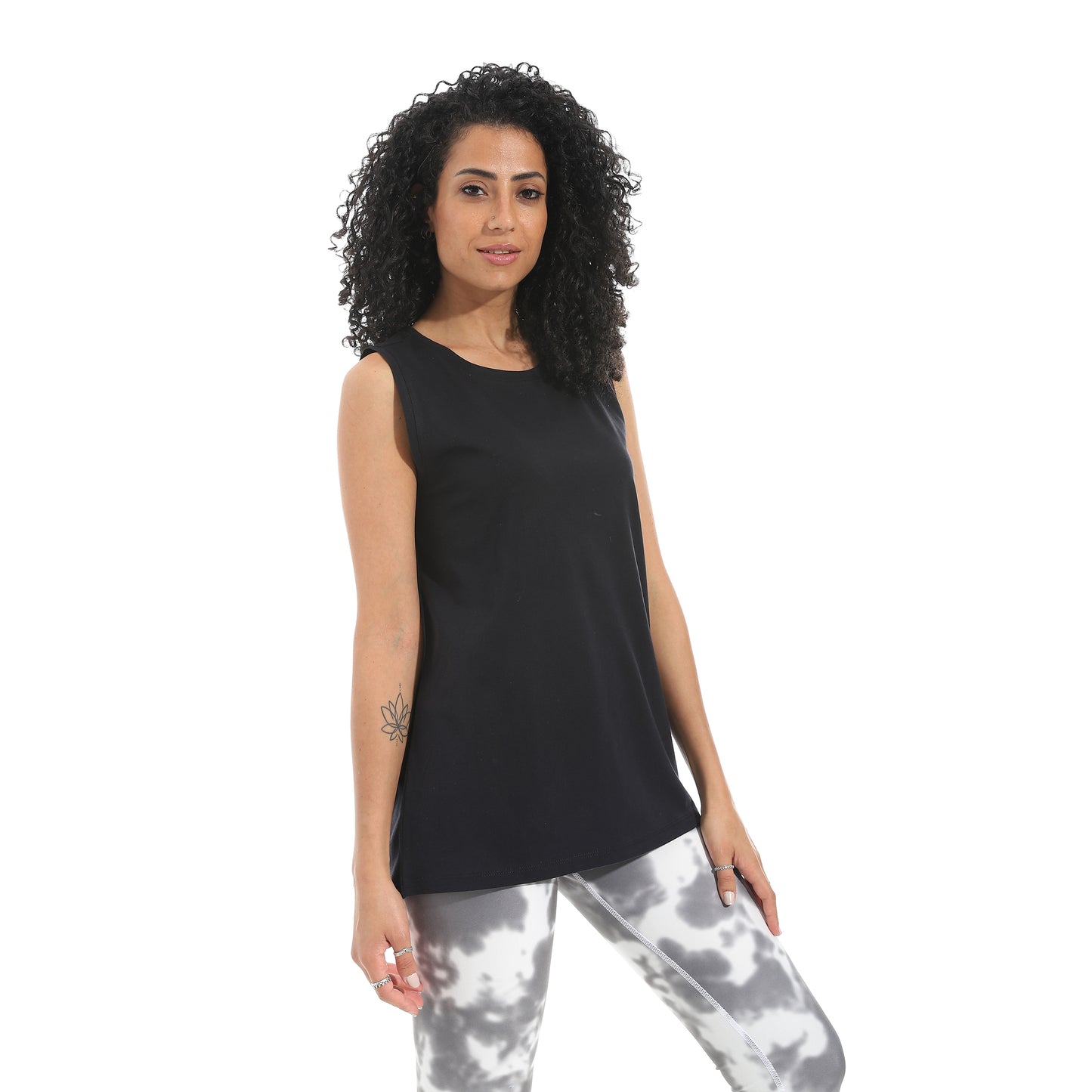 Women's Cotton Sleeveless T-Shirt