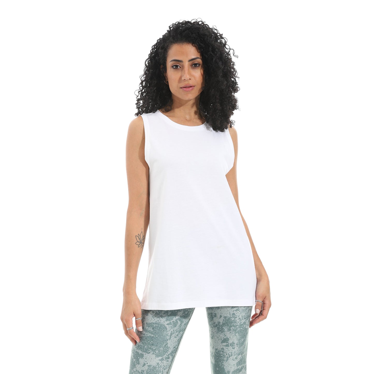 Women's Cotton Sleeveless T-Shirt