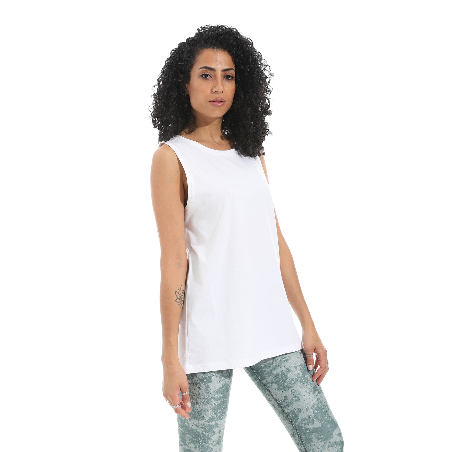 Women's Cotton Sleeveless T-Shirt