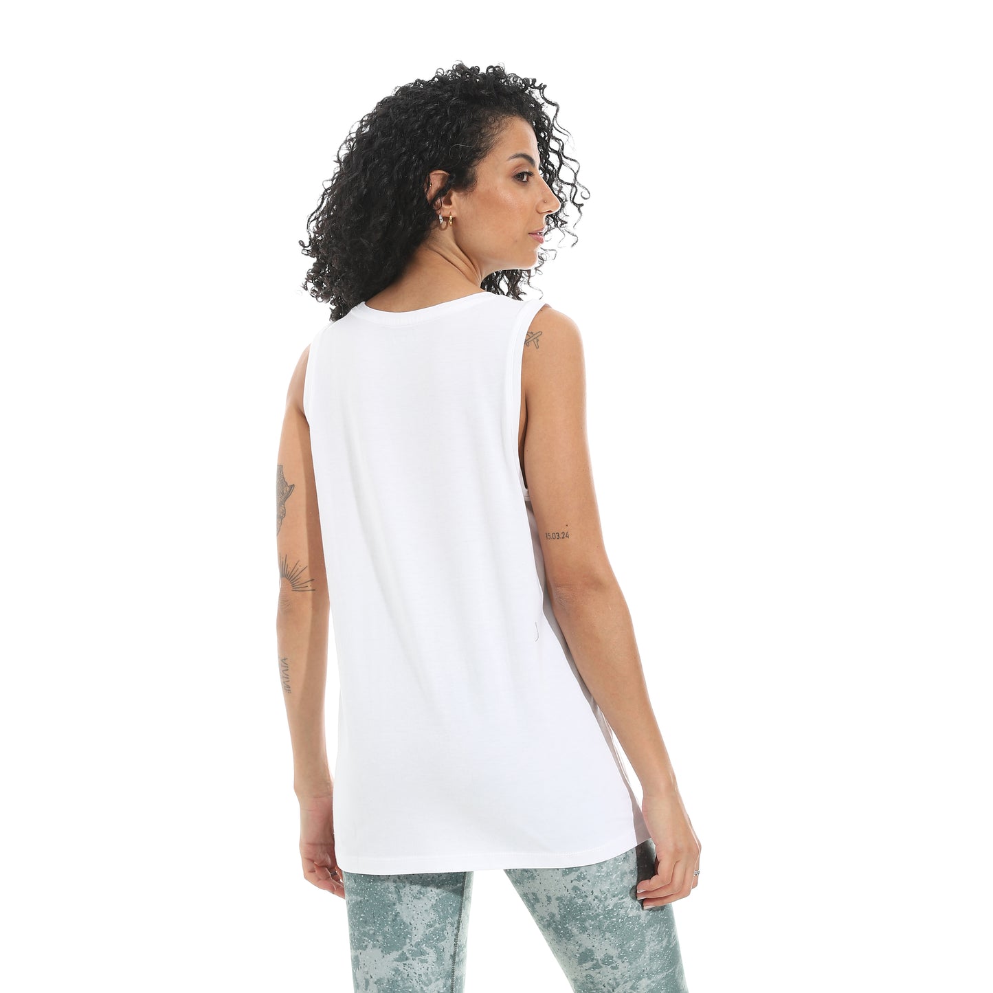 Women's Cotton Sleeveless T-Shirt