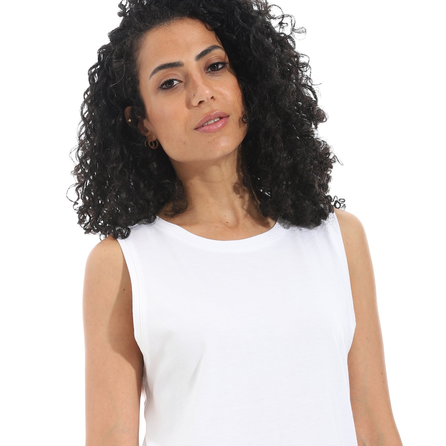 Women's Cotton Sleeveless T-Shirt