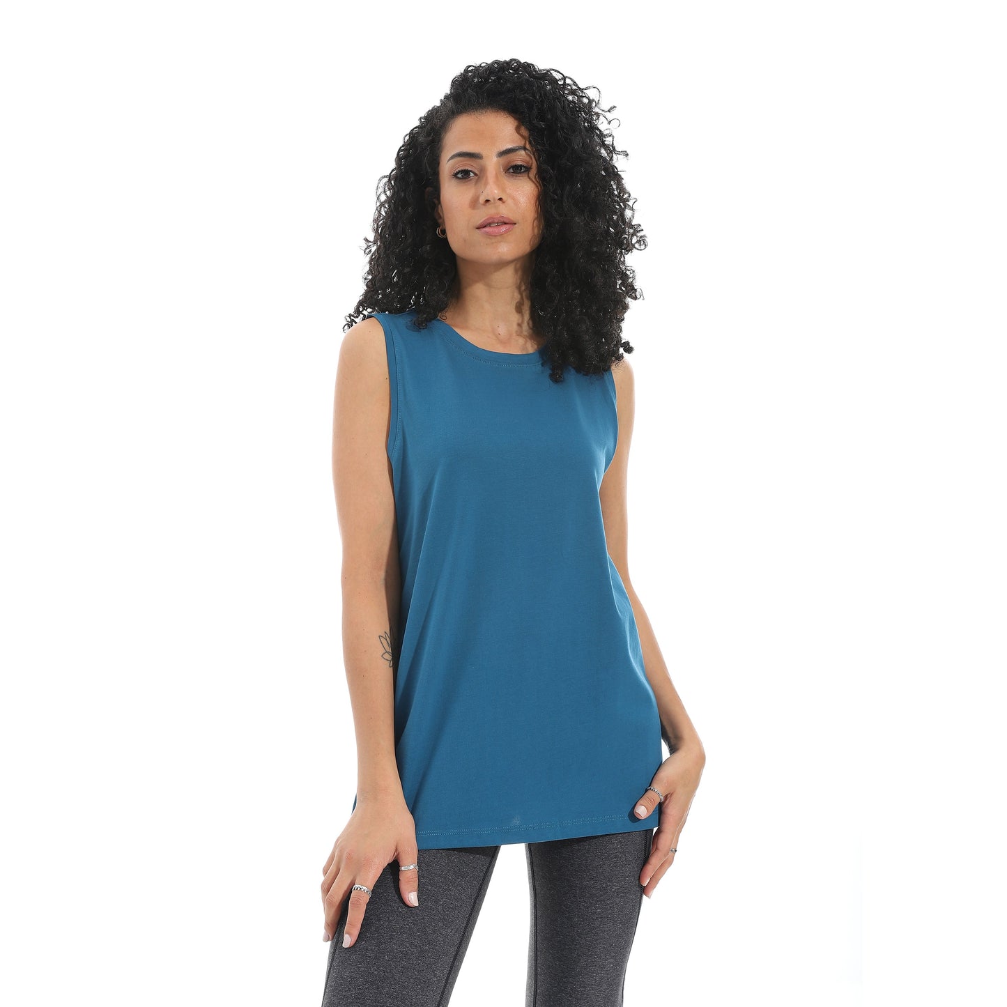 Women's Cotton Sleeveless T-Shirt