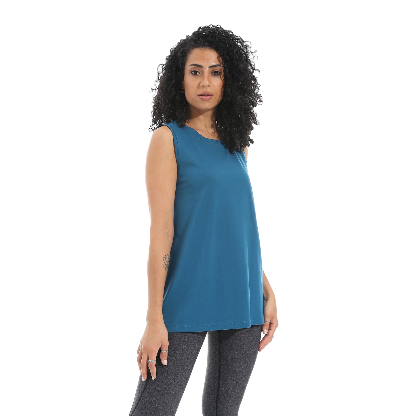 Women's Cotton Sleeveless T-Shirt