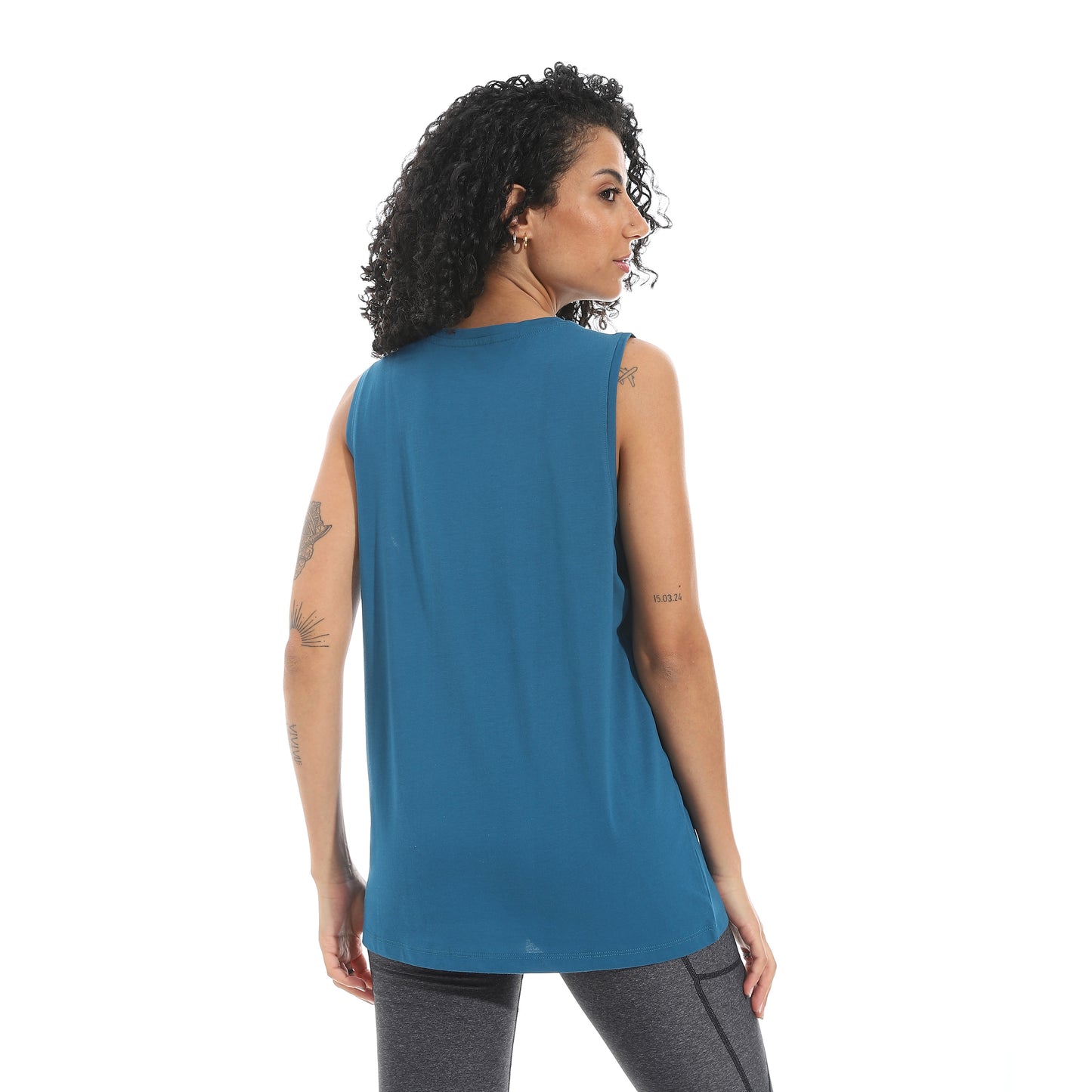 Women's Cotton Sleeveless T-Shirt