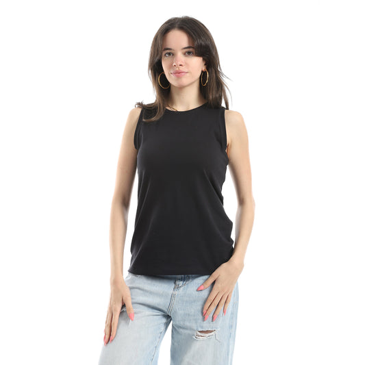 Women's Cotton Sleevless T-Shirt