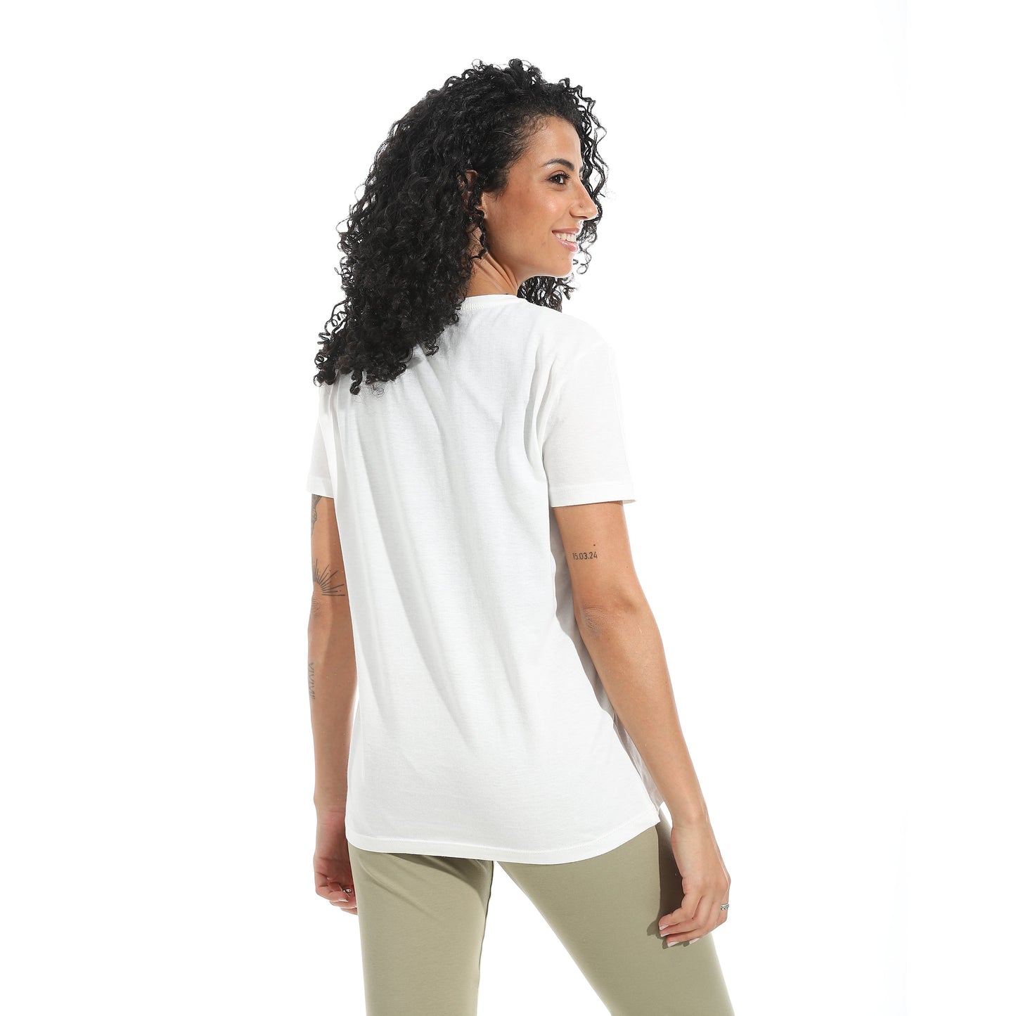 Women's Cotton Printed T-Shirt