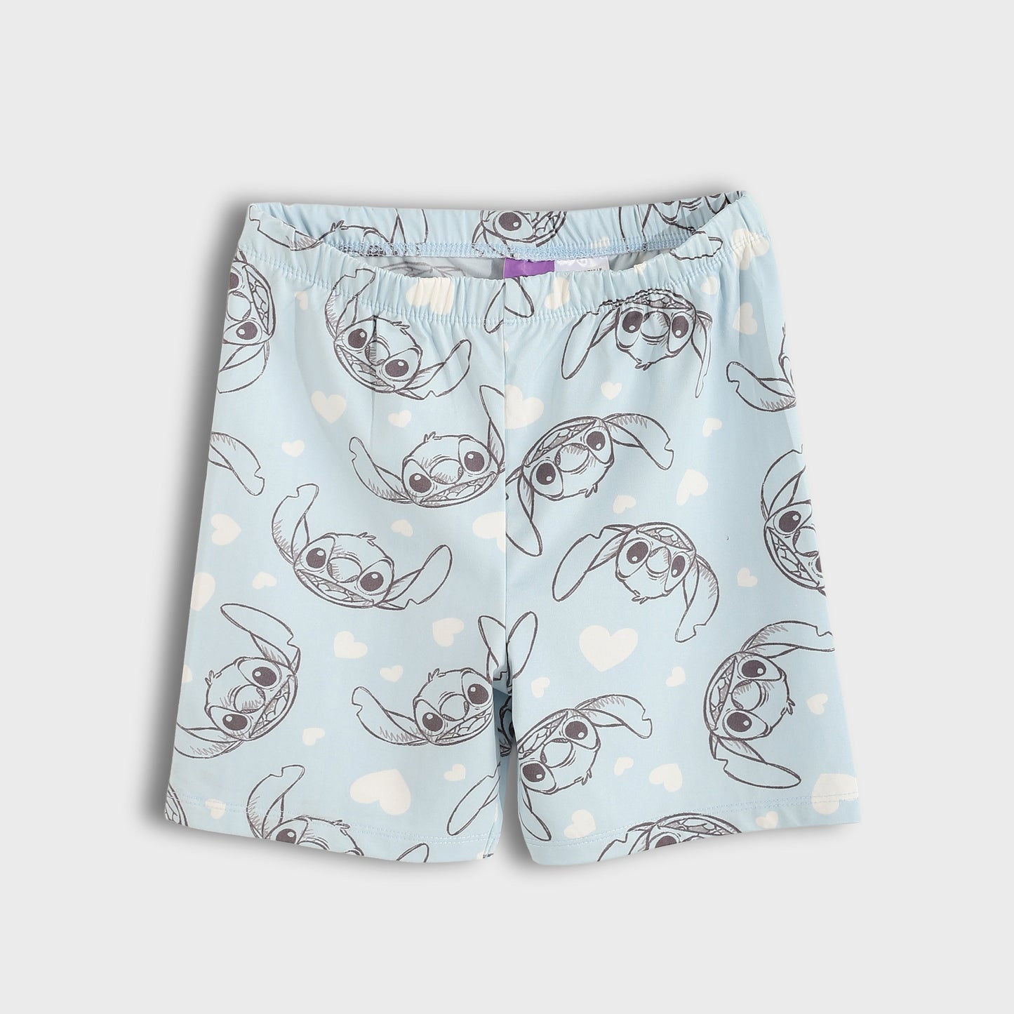 Girls Cotton Printed Shorts
