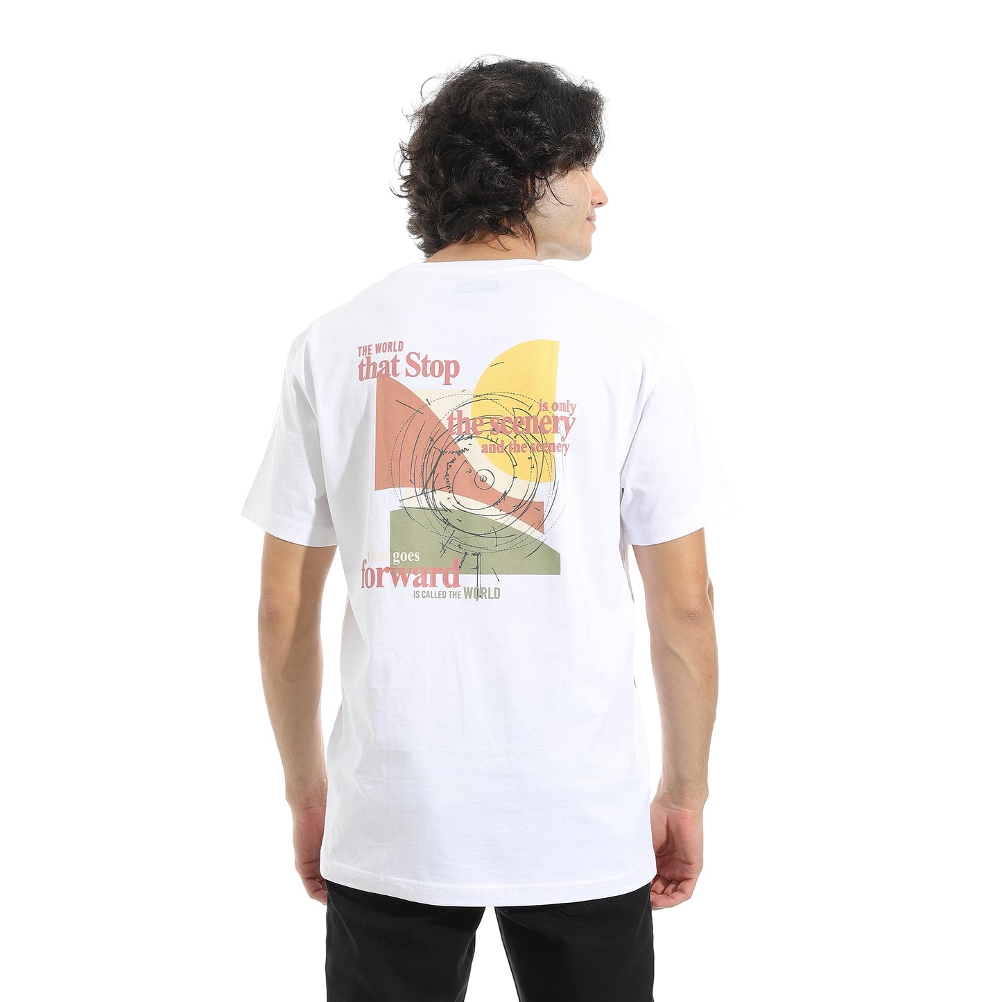 Men's Printed Cotton T-Shirt