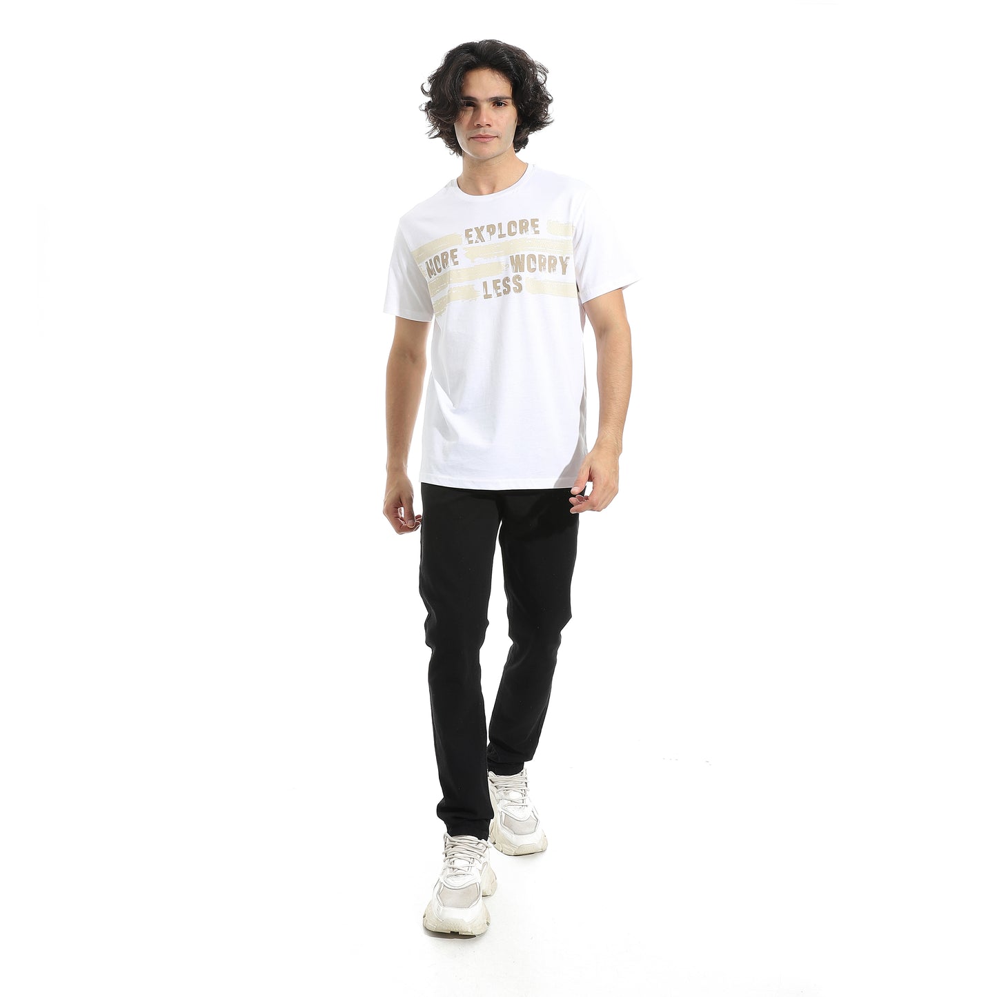 Men's Printed Cotton T-Shirt