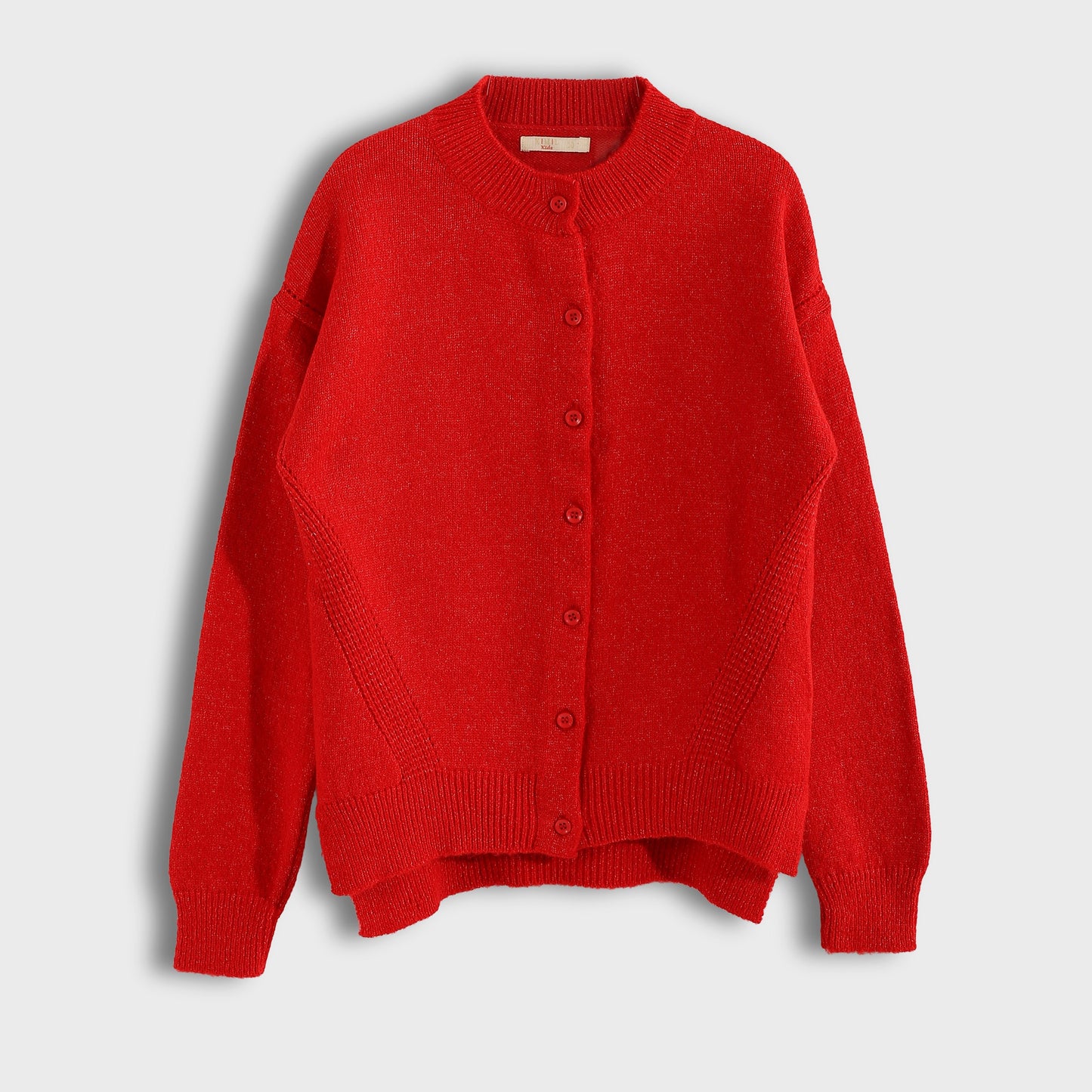 Girls Button-Up Knit Cardigan