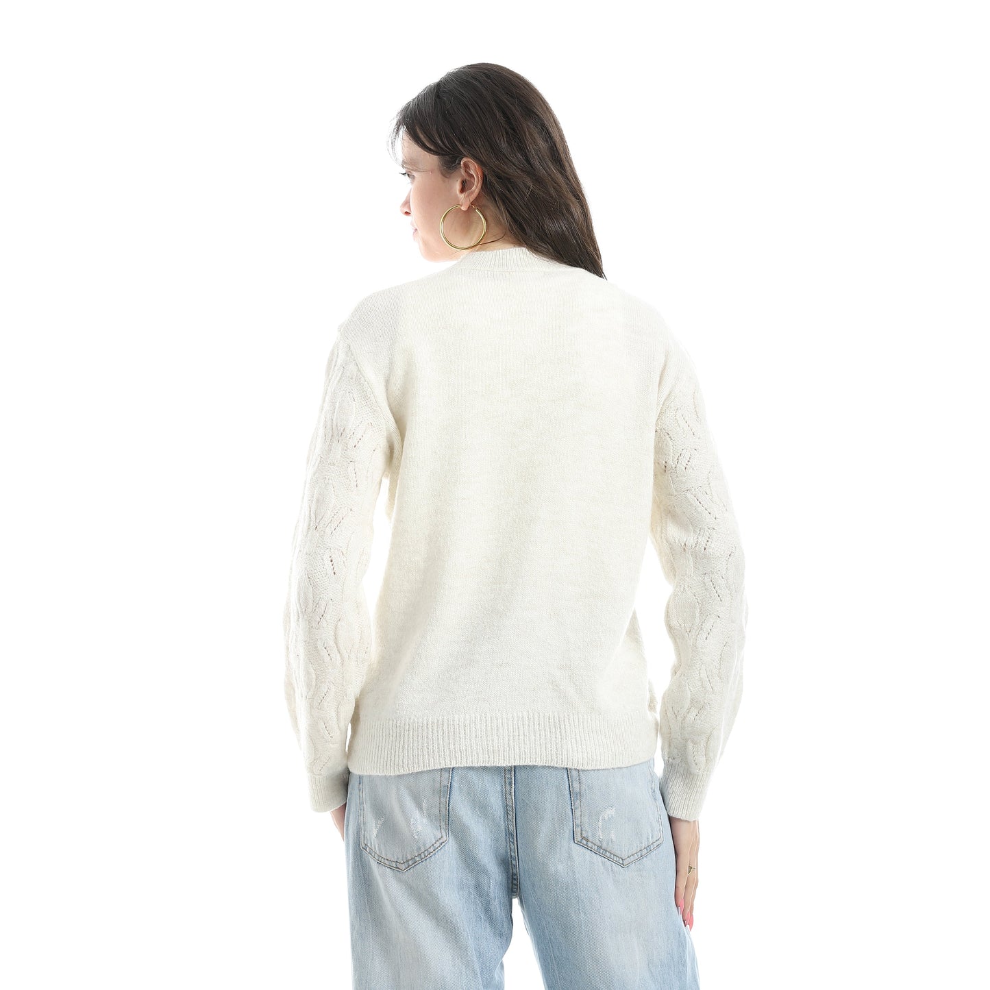 Women's Crew Neck Knit Sweater