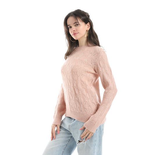 Women's Crew Neck Knit Sweater