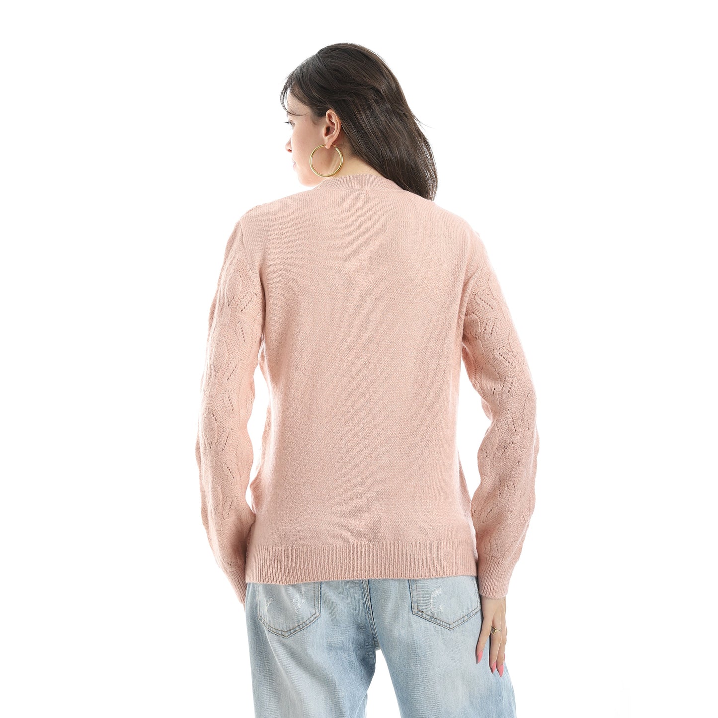 Women's Crew Neck Knit Sweater