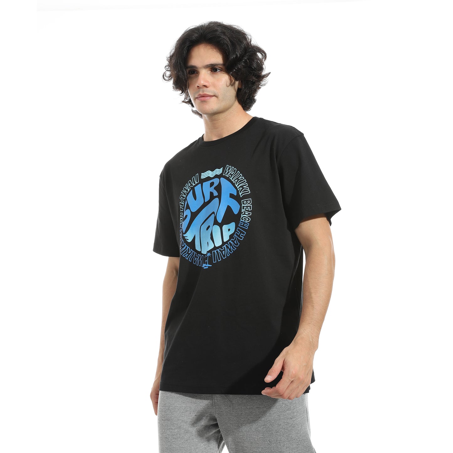 Men's Printed Cotton T-Shirt