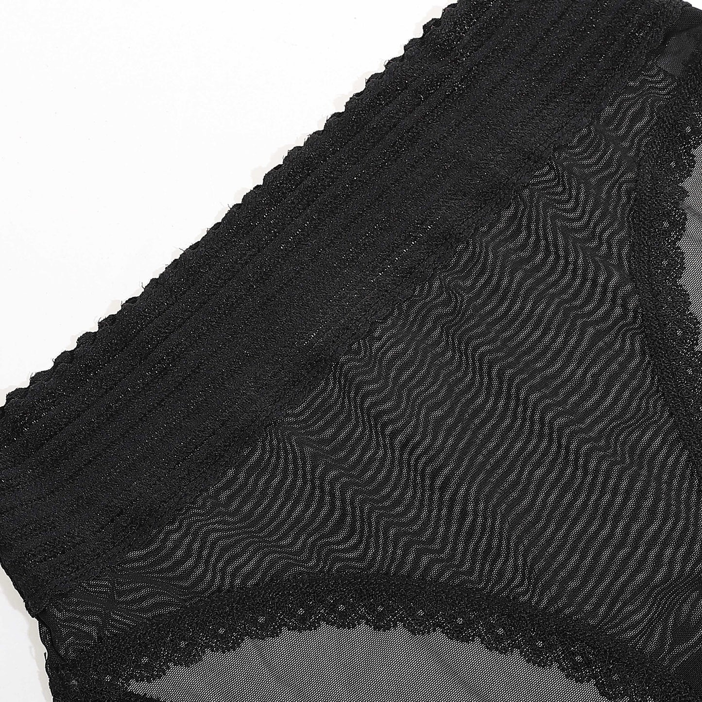 Women's Tulle Panties With 100% Cotton Gusset
