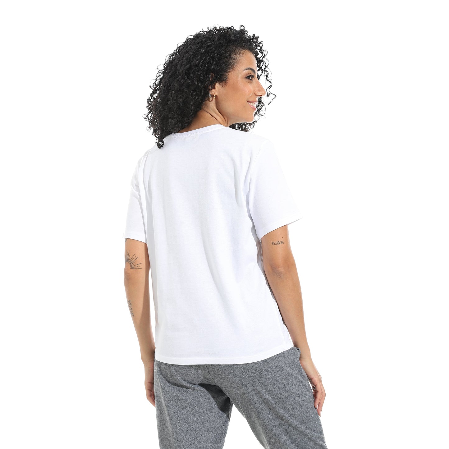 Women's Cotton Printed T-Shirt