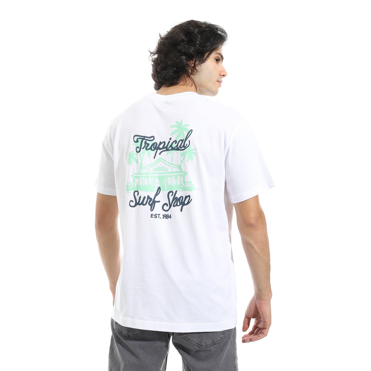 Men's Printed Cotton T-Shirt