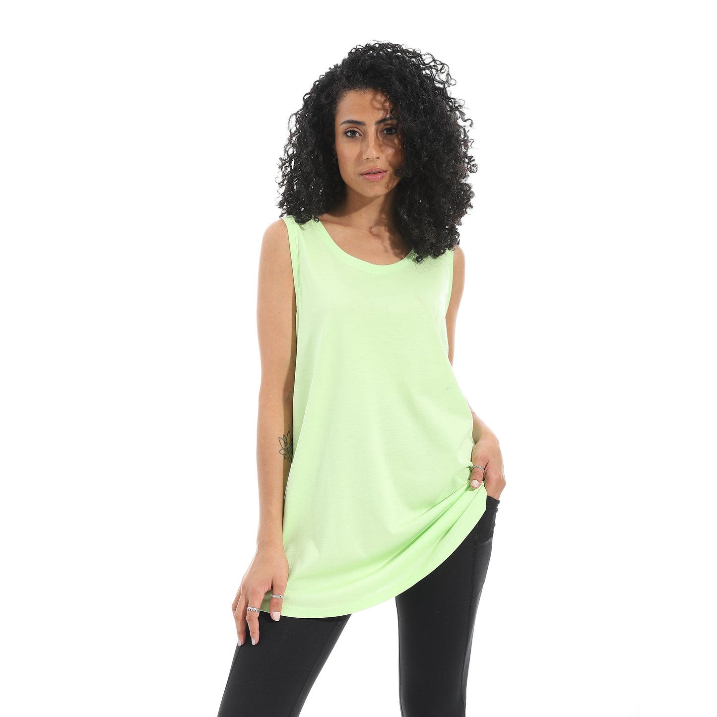 Women's Cotton Sleeveless T-Shirt