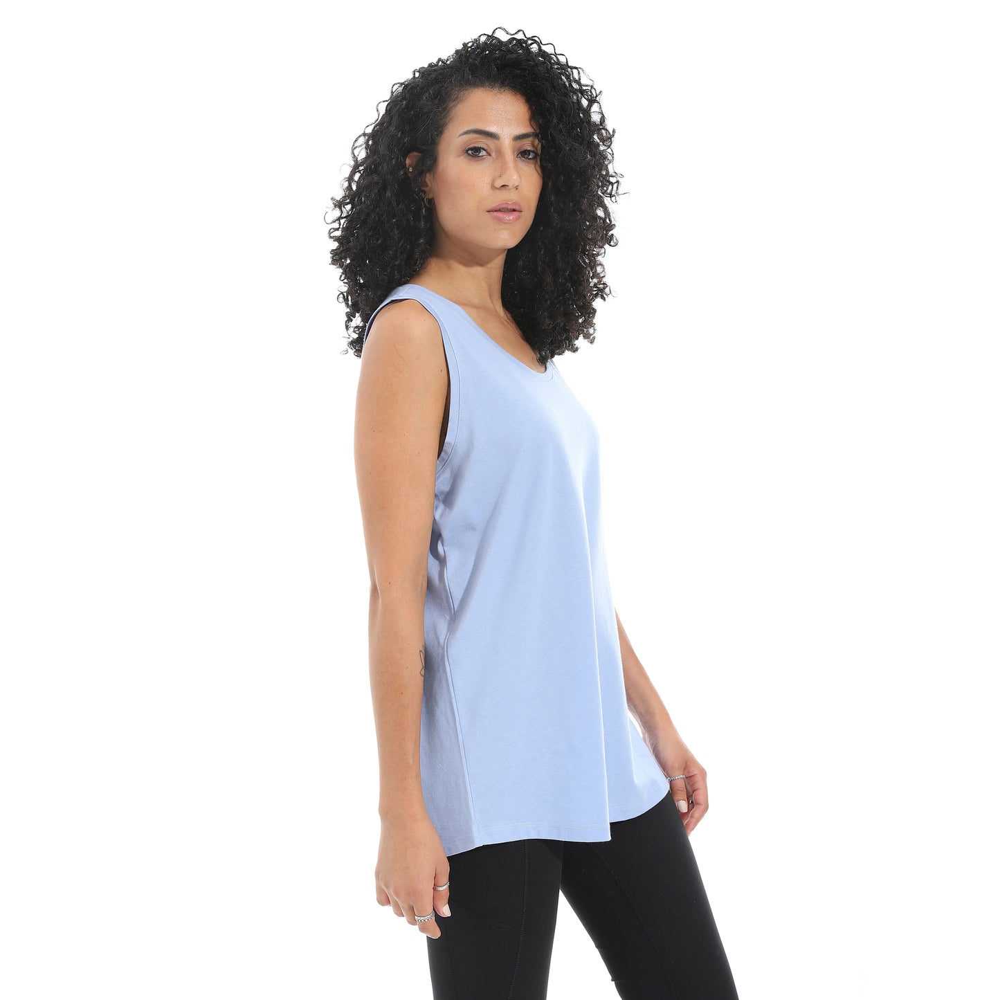 Women's Cotton Sleeveless T-Shirt