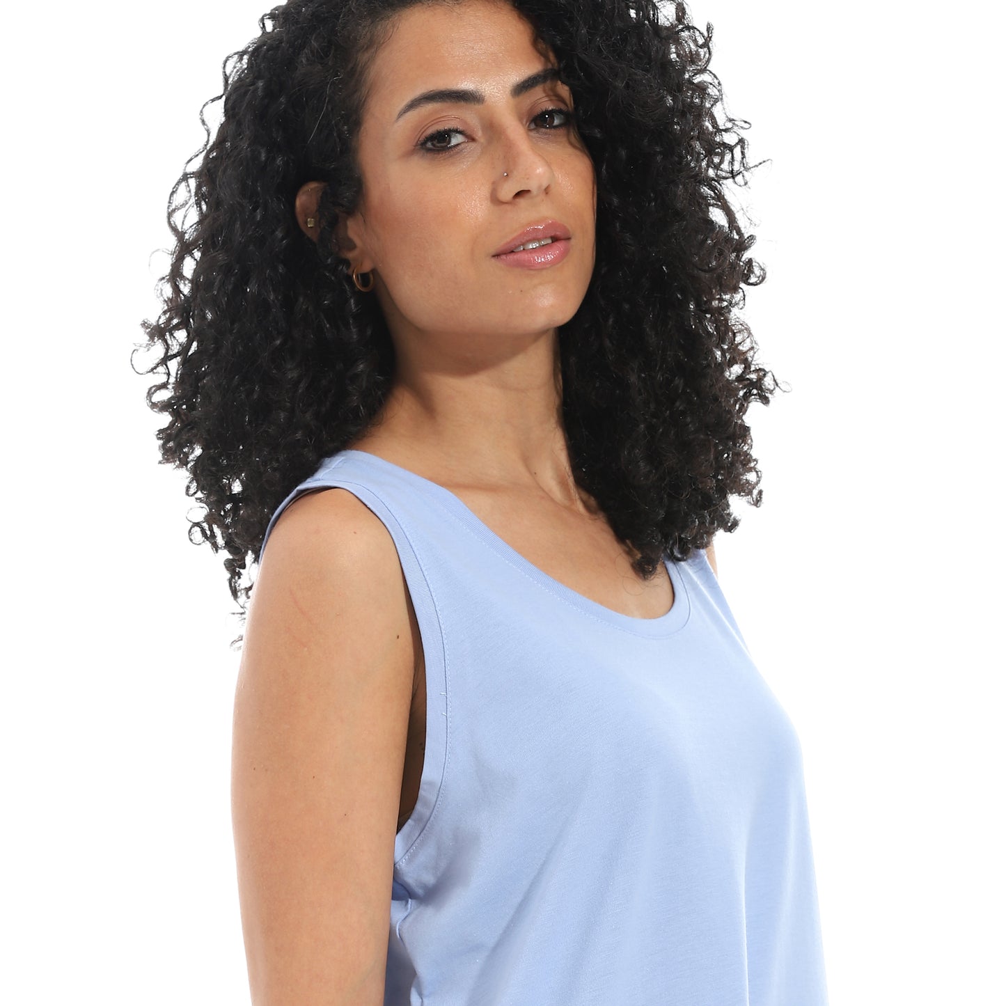 Women's Cotton Sleeveless T-Shirt