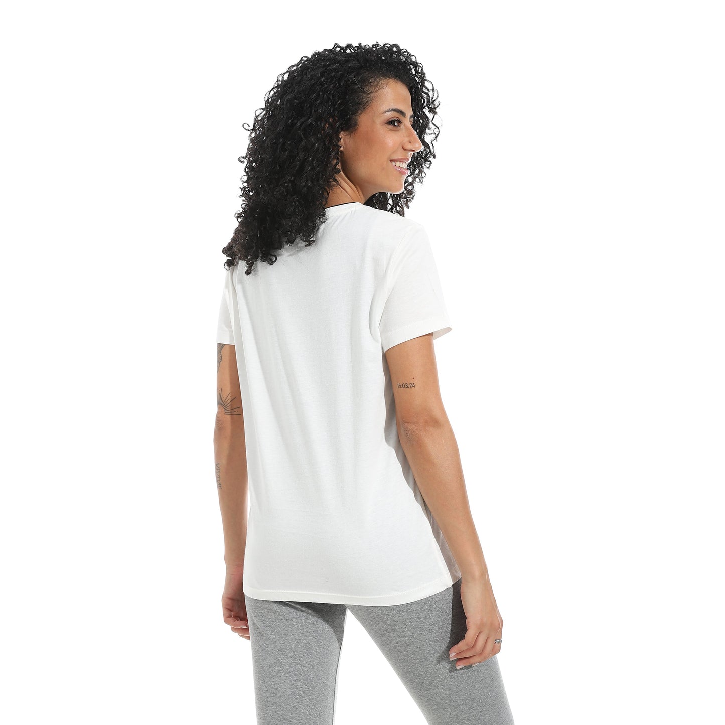 Women's Cotton Printed T-Shirt