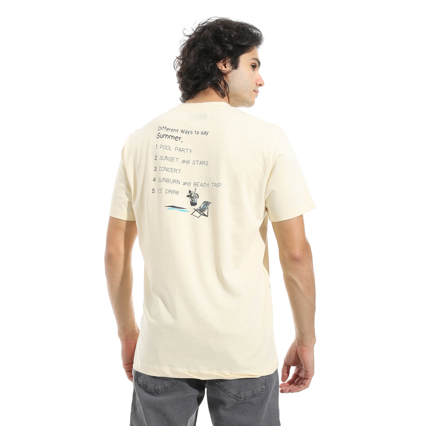 Men's Printed Cotton T-Shirt