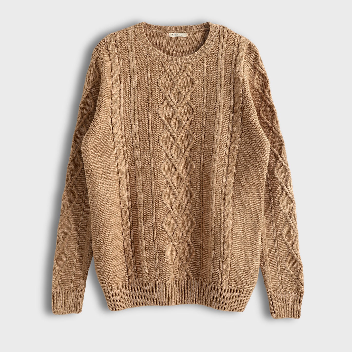 Men's Crew Neck Knit Sweater