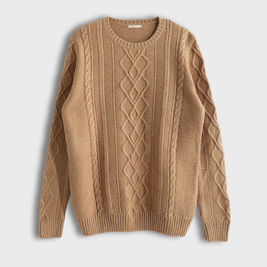 Men's Crew Neck Knit Sweater